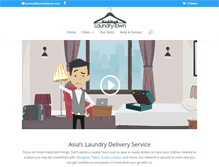 Tablet Screenshot of laundrytown.com